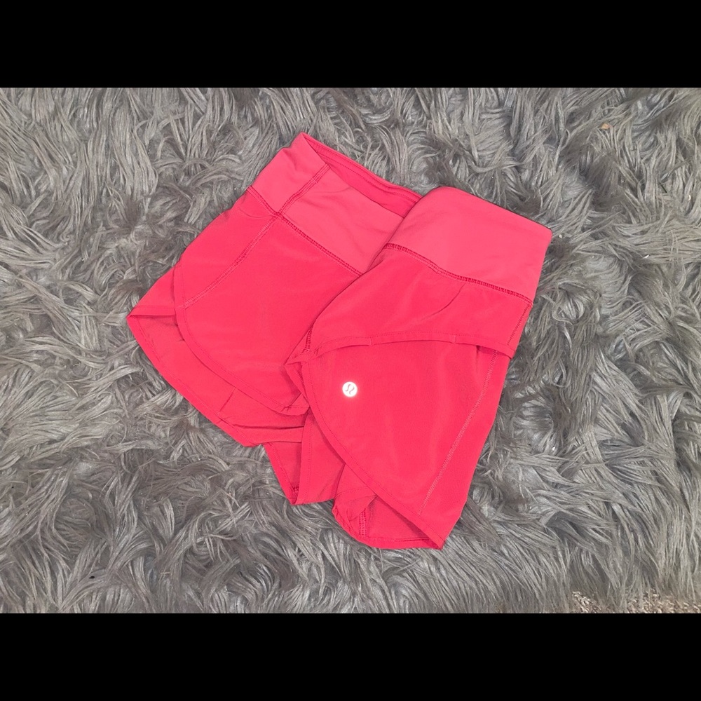 Hot Pink Lululemon Shorts